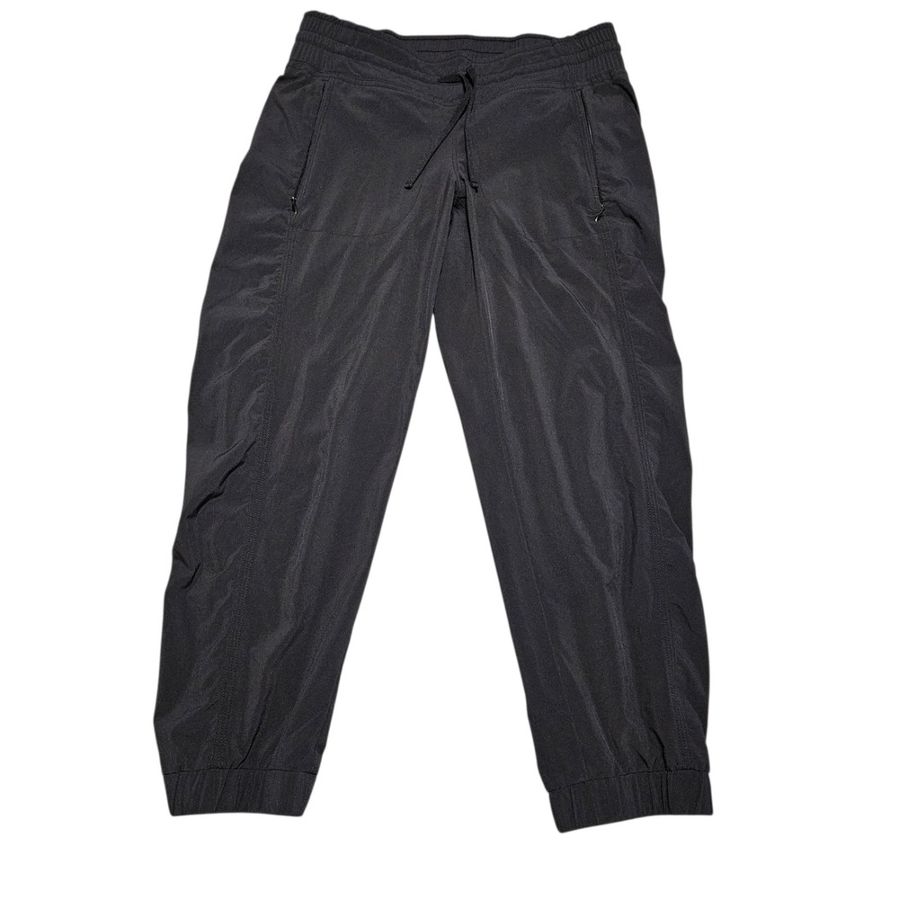 Athleta La Viva Capri Pants Sz 0 Pull-On Pockets Gym Training Workout Black
